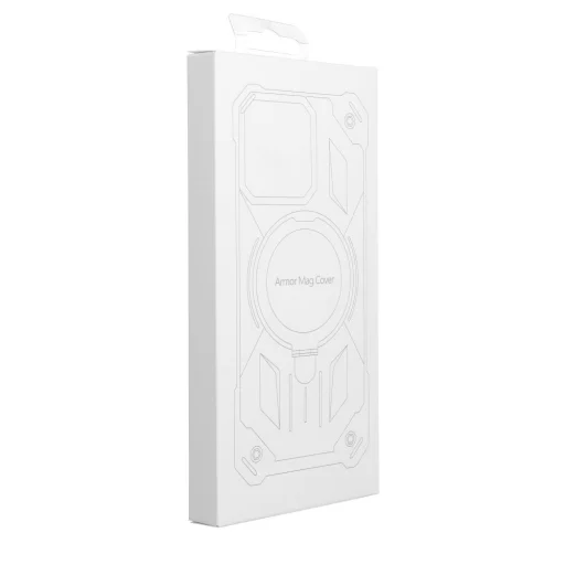 ARMOR MAG COVER tok kompatibilis MagSafe funkcióval IPHONE 12 Pro Max piros - 6