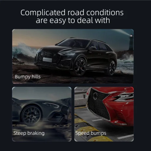 FORCELL F-Grip MagFlex autós telefontartó szélvédőre/középkonzolra MagSafe-kompatibilis fekete - 9