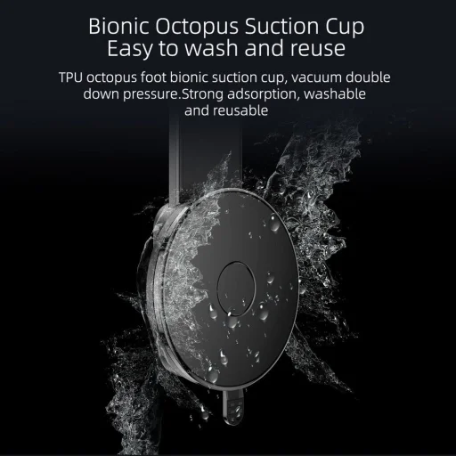 FORCELL F-Grip MagFlex autós telefontartó szélvédőre/középkonzolra MagSafe-kompatibilis fekete - 11