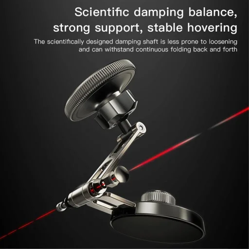 FORCELL F-Grip IronSecure mágneses autós telefontartó szélvédőre/középkonzolra kompatibilis MagSafe fekete - 9