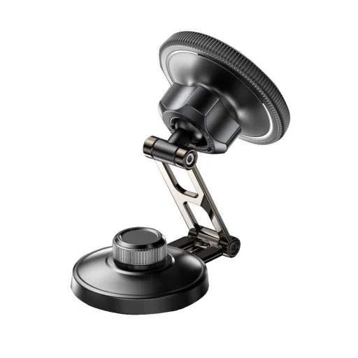 FORCELL F-Grip IronSecure mágneses autós telefontartó szélvédőre/középkonzolra kompatibilis MagSafe fekete - 5