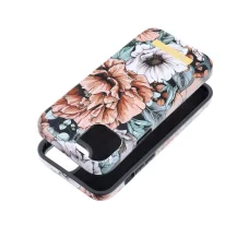 FORCELL F-PROTECT Mirage tok kompatibilis MagSafe-fel iPhone 15 Plus bloom bush
