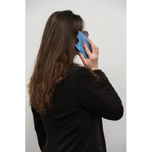 FORCELL F-PROTECT Mirage tok MagSafe kompatibilis IPHONE 14 Plus-hoz, kék madár - 8