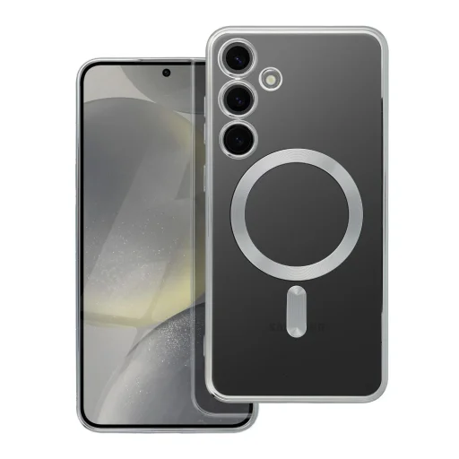 ELECTRO MAG COVER tok kompatibilis MagSafe SAMSUNG S24 Plus ezüst - 9