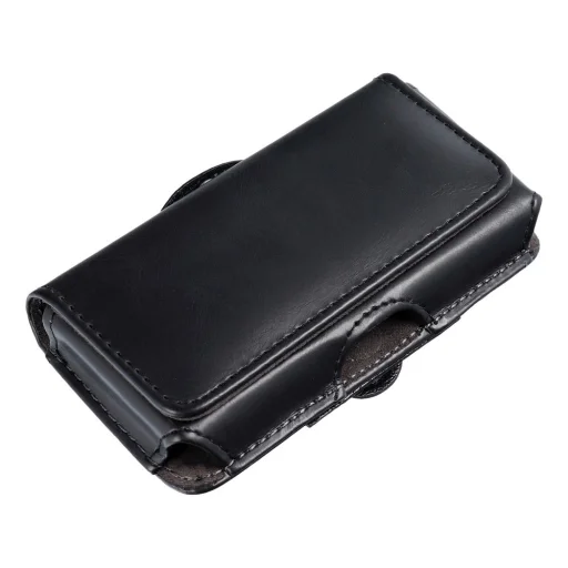 Horizontal univerzális tok CLASSIC 100A 4-es modell (Iphone 3G/4G/4S / Samsung S5830 Ace / S6310 Young) fekete - 3
