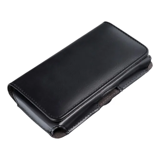 Horizontal univerzális tok CLASSIC 100A modell 13 (Samsung Note 2/3/4/10/ S7 Edge/ IPHONE 11/Huawei Y5 2019) fekete - 3