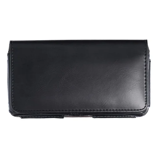 Horizontal univerzális tok CLASSIC 100A modell 13 (Samsung Note 2/3/4/10/ S7 Edge/ IPHONE 11/Huawei Y5 2019) fekete - 1