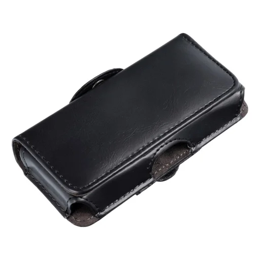 Horizontal univerzális tok CLASSIC 100A modell 6 (Nokia E52/E51/Asha 300/305/306) fekete - 3