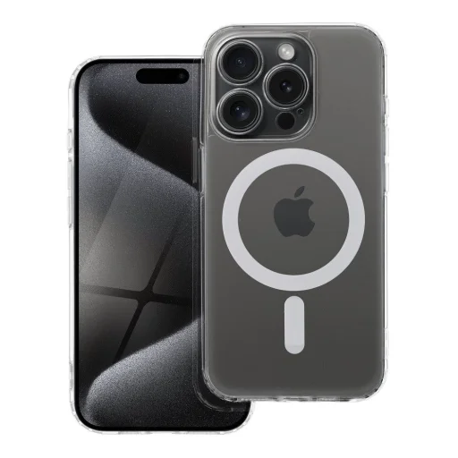 FROST MAG COVER tok kameravédelemmel és MagSafe kompatibilitással IPHONE 15 Pro készülékhez, átlátszó - 9