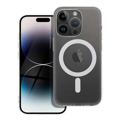 FROST MAG COVER tok kameravédelemmel, MagSafe kompatibilitással, IPHONE 14 Pro átlátszó - 9
