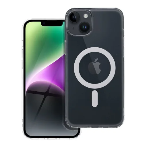 FROST MAG COVER tok kompatibilis MagSafe-kel iPhone 14 Plus-hoz átlátszó - 9
