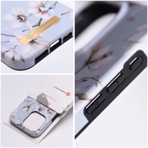FORCELL F-PROTECT Mirage tok kompatibilis MagSafe IPHONE 14 Plus tavaszi virágokhoz - 6