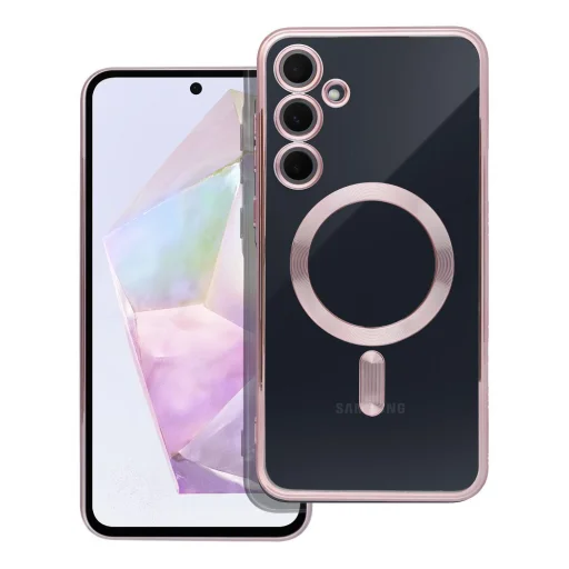 ELECTRO MAG COVER tok kompatibilis MagSafe-el SAMSUNG A35 rose gold - 1