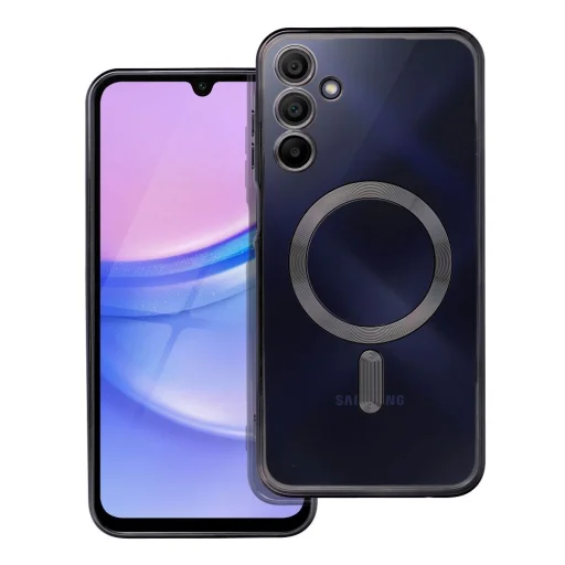 ELECTRO MAG COVER tok kompatibilis MagSafe technológiával Samsung Galaxy A15-höz, fekete - 1