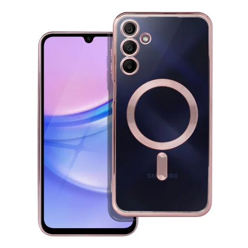 ELECTRO MAG COVER tok kompatibilis MagSafe-el SAMSUNG A15 rose gold - 1