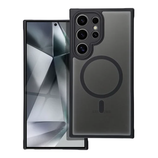 FULL MATTE MAG COVER tok kompatibilis MagSafe technológiával SAMSUNG S24 Ultra fekete - 6