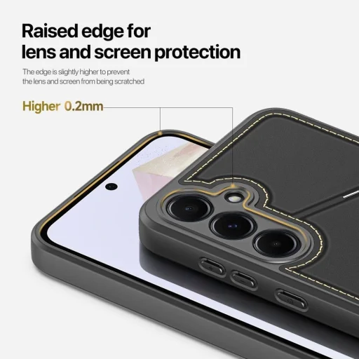 DUX DUCIS tok RAFI II MAG állvánnyal kompatibilis MagSafe SAMSUNG A35 fekete - 12