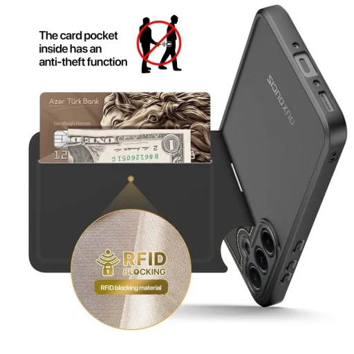 DUX DUCIS tok RAFI II MAG állvánnyal kompatibilis MagSafe SAMSUNG A35 fekete - 7