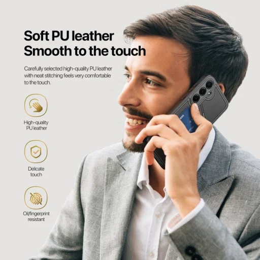 DUX DUCIS tok RAFI II MAG állvánnyal kompatibilis MagSafe SAMSUNG A35 fekete - 8