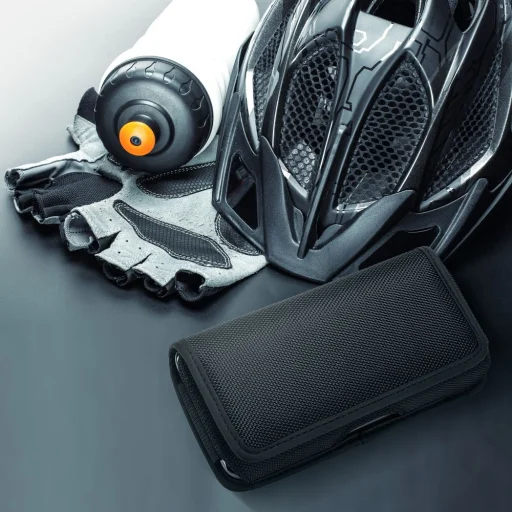 Horizontal univerzális tok OXFORD modell 4 IPHONE 13 PRO MAX / SAMSUNG S21 Ultra / XIAOMI 12 Ultra fekete tok - 3