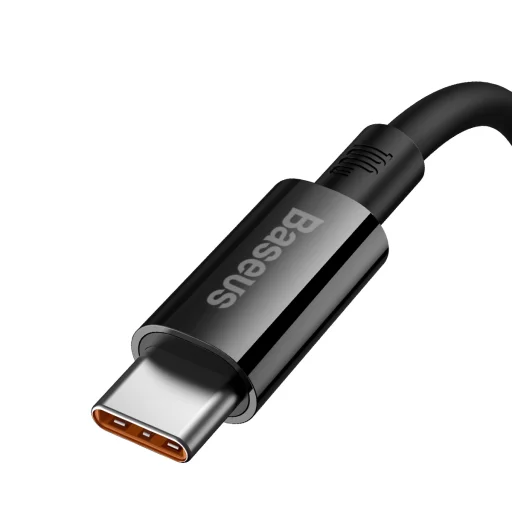 Baseus Superior USB - USB-C kábel, 100W, 1m (fekete) - 3