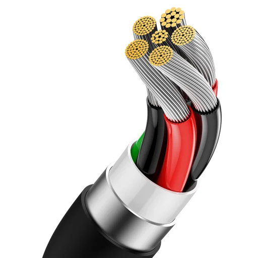 Baseus Superior USB - USB-C kábel, 100W, 1m (fekete) - 5