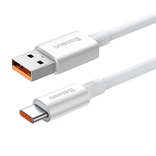 Baseus Superior USB - USB-C kábel, 100W, 1.5m (fehér) - 6