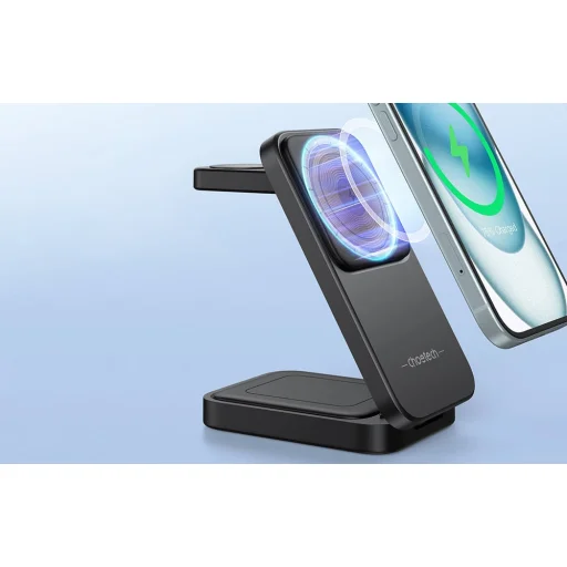 Choetech T611-F 3 az 1-ben mágneses 15W vezeték nélküli töltő (iPhone 12/13/14/15/16) - 6