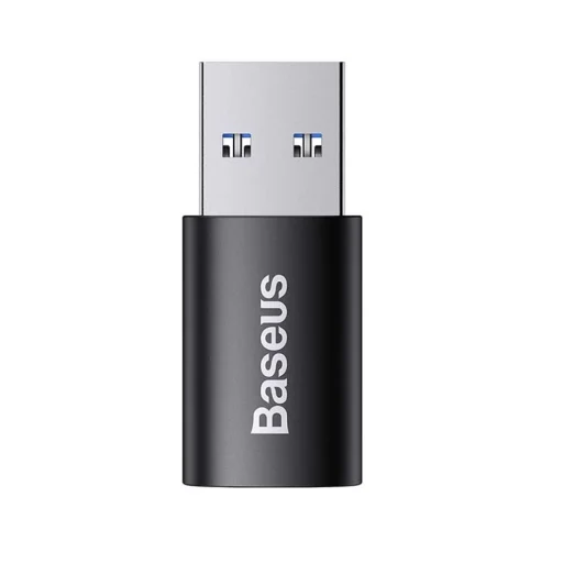 Baseus Ingenuity Mini OTG Adapter USB-C-ről USB-A-ra Fekete - 1