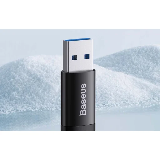 Baseus Ingenuity Mini OTG Adapter USB-C-ről USB-A-ra Fekete - 5