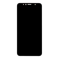 LCD kijelző + érintőegység Huawei Y6 Prime 2018 fekete (logó nélkül)