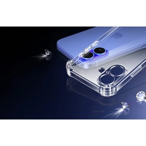 Ugreen Bright Cushion tok iPhone 16 Clear - 4