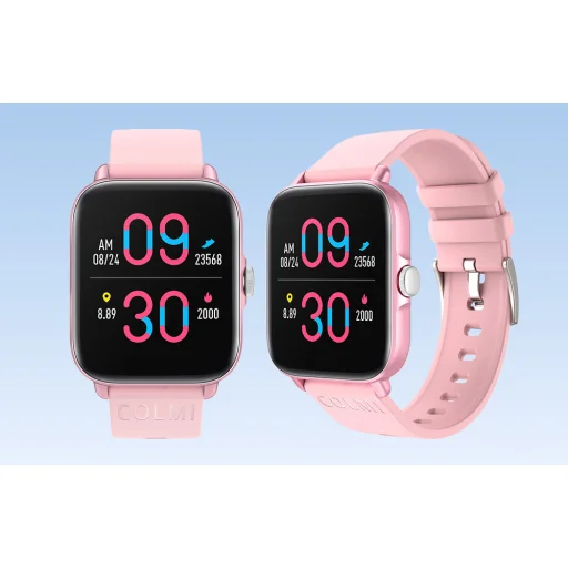 Colmi P28 Plus Okosóra (Rózsaszín) - 9