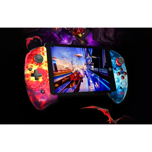 Wireless Gaming Controller iPega PG-9083B okostelefon tartóval (láng) - 5