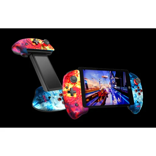 Wireless Gaming Controller iPega PG-9083B okostelefon tartóval (láng) - 10