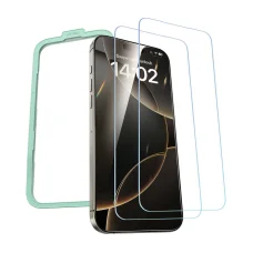 Ugreen üvegfólia kerettel iPhone 16 Pro 2 darabos csomag