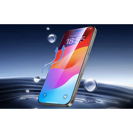 Ugreen üvegfólia kerettel iPhone 16 Pro 2 darabos csomag - 2