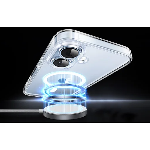 Ugreen Mágneses Tok iPhone 16 Plus Átlátszó - 5