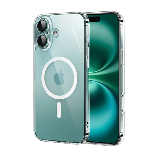 Ugreen Mágneses Tok iPhone 16 Plus Átlátszó - 1