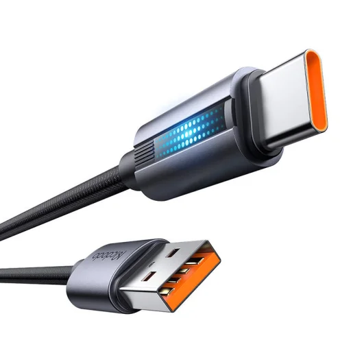 Mcdodo CA-5180 USB-A - USB-C kábel, 1.2m (fekete) - 4