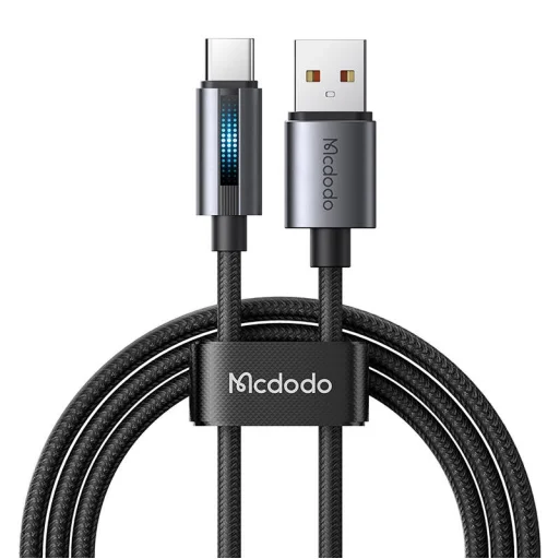 Mcdodo CA-5180 USB-A - USB-C kábel, 1.2m (fekete) - 1