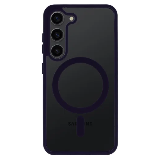 Akril Színű Magsafe tok Samsung Galaxy S24 FE lila - 2