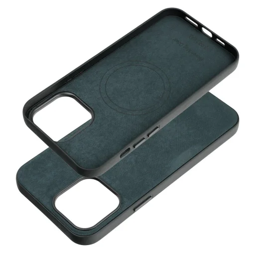 WOVEN MAG COVER tok kompatibilis MagSafe-fel, IPHONE 13 Pro Max, zöld - 2