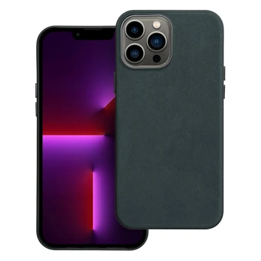 WOVEN MAG COVER tok kompatibilis MagSafe-fel, IPHONE 13 Pro Max, zöld - 1