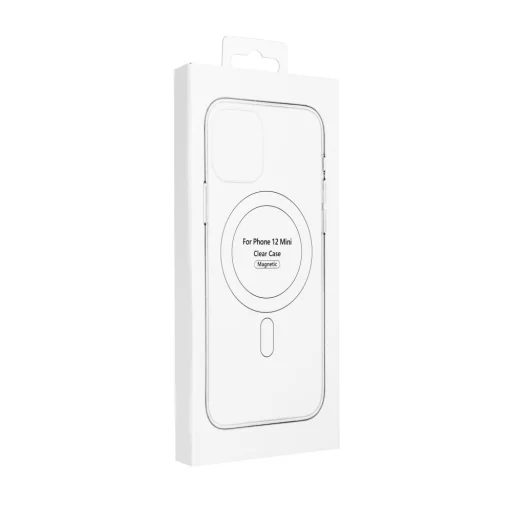 CLEAR MAG COVER tok kompatibilis MagSafe technológiával IPHONE 12 Minihez, átlátszó - 7