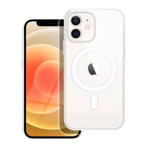 CLEAR MAG COVER tok kompatibilis MagSafe technológiával IPHONE 12 Minihez, átlátszó - 1