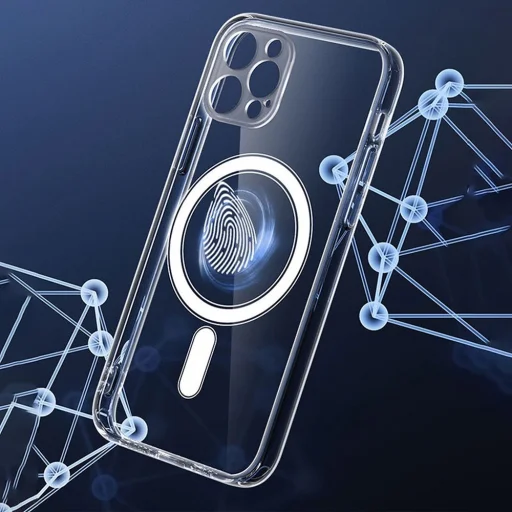 ÁTLÁTSZÓ MAG TOK kameravédelemmel, MagSafe-kompatibilis, IPHONE 12 - 3