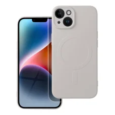 SILICONE MAG COVER tok kompatibilis MagSafe-fel IPHONE 14 antik fehér színben
