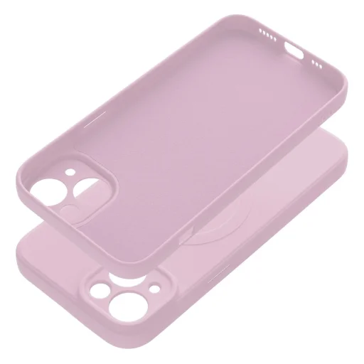 SILICONE MAG COVER tok MagSafe kompatibilis iPhone 14-hez pink - 2