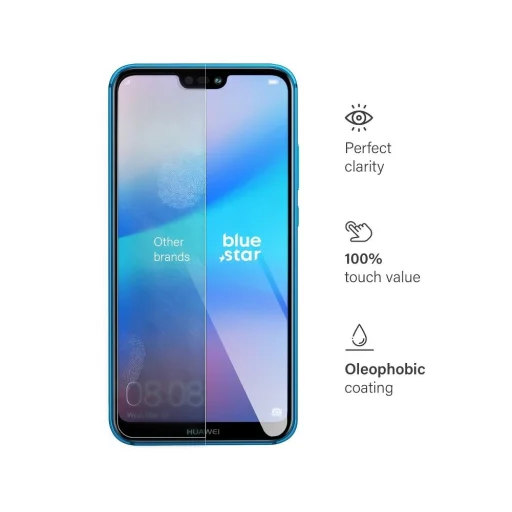 Temprált üveg Blue Star - HUAWEI P20 Lite üvegfólia - 4
